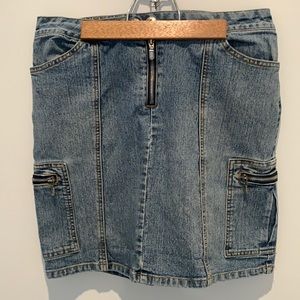 Bongo 90s Y2K jean skirt